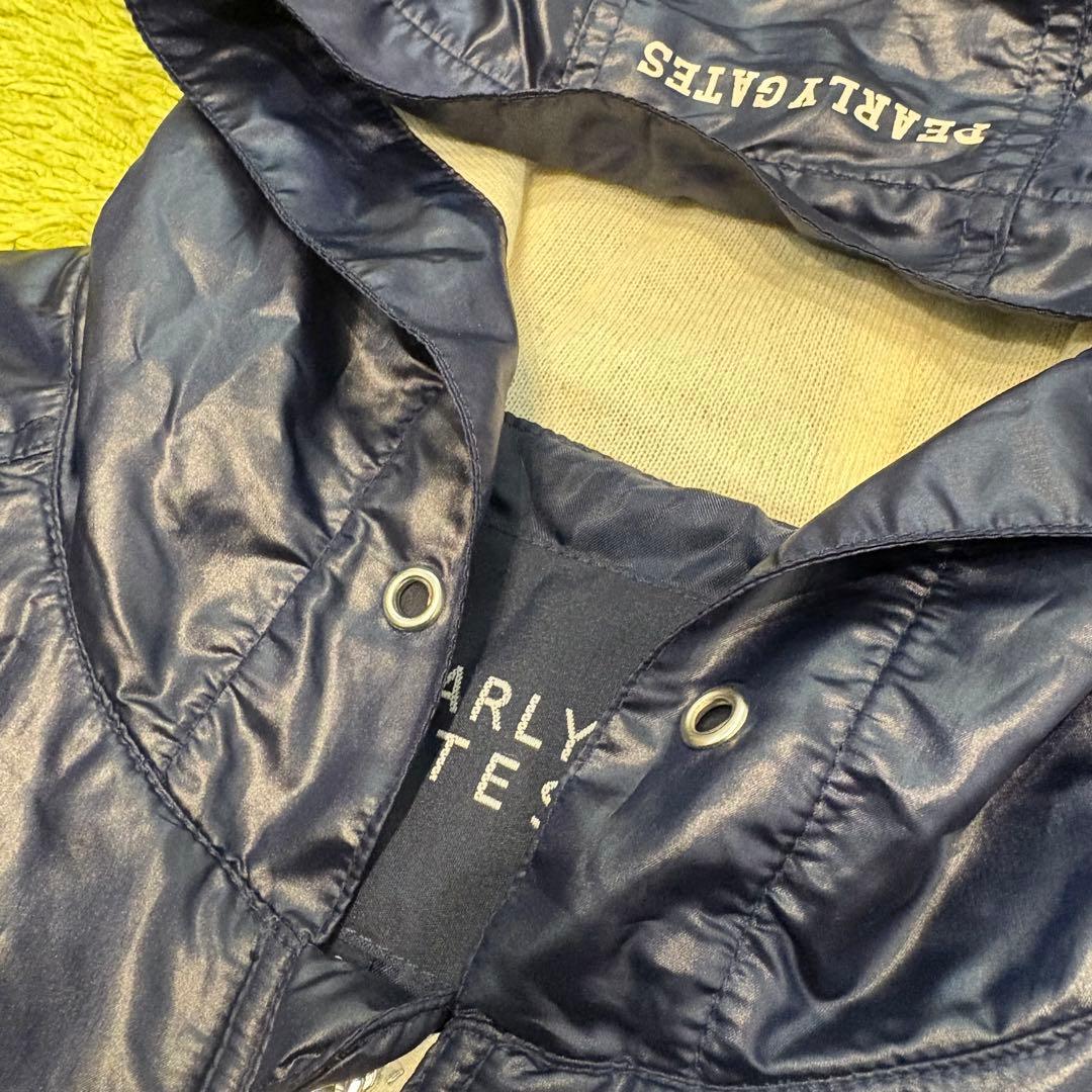 パーリーゲイツ PEARLYGATES ジップジャケット ワッペン ネイビー 0