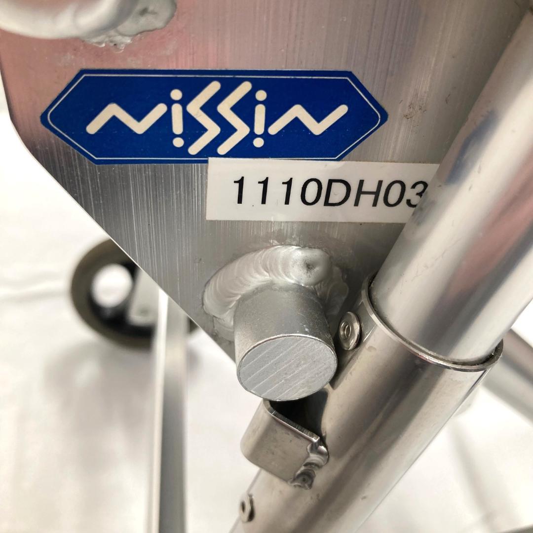 日進医療器　携帯型介助用簡易車いす　NAH-207　ブラック