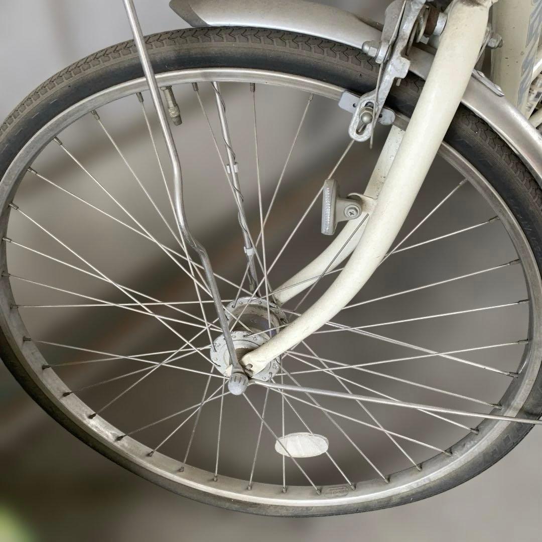 【お引き取り限定】ブリヂストン 自転車 SC6TP5 ホワイト 26インチ