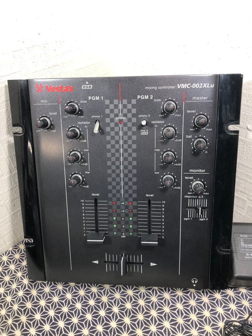 VESTAX ベスタクス　VMC-002XLu フェーダーメンテナンス