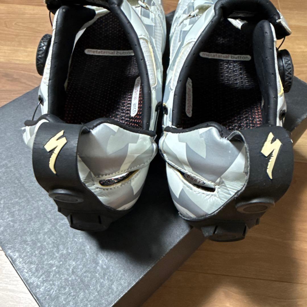 S-Works trivent 自転車シューズ ホワイト・グレー・ブラック