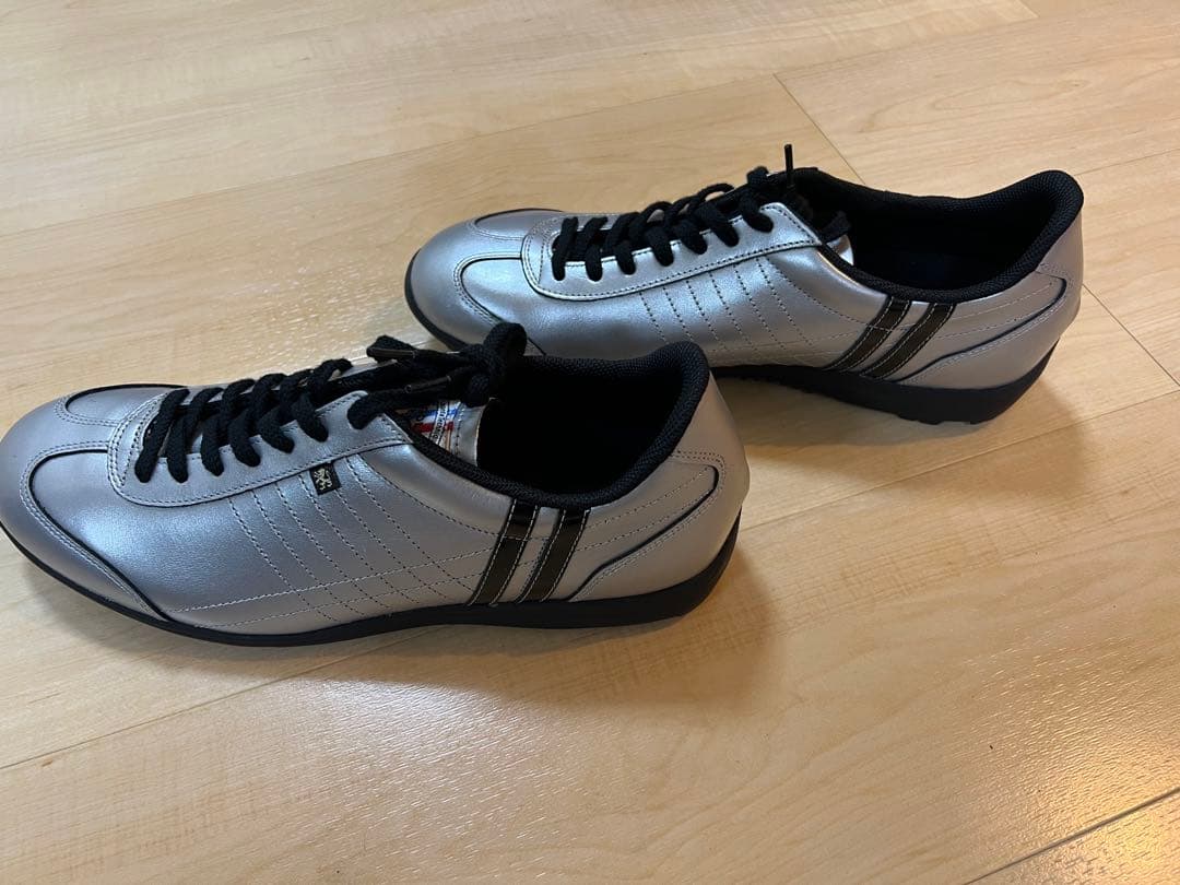 【新品】Patrick シルバー ゴルフシューズ サイズ43 定価¥25300