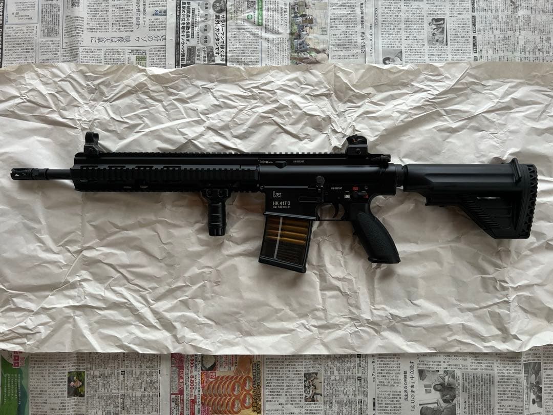 東京マルイ製　次世代電動￼ガン　HK417（箱無し・付属品欠品）