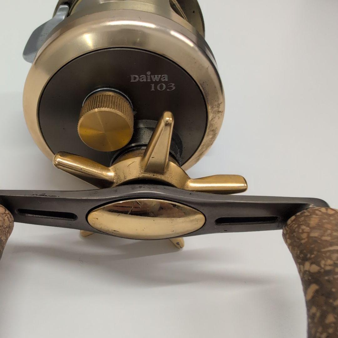 超美品 ダイワミリオネア CV-Z103 グリーンゴールド 限定生産品　右巻