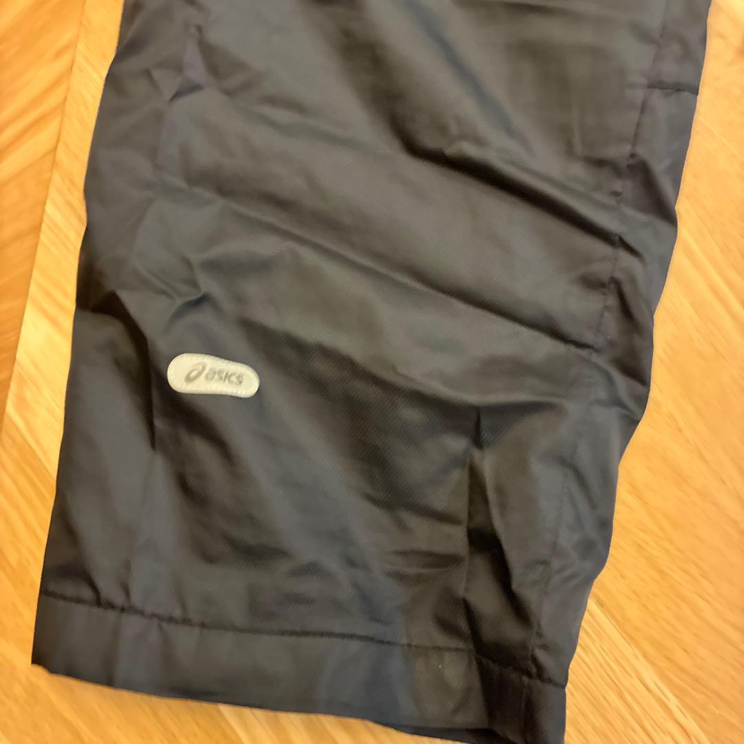 ASICS ウィンドブレーカーセット ブラック/ブルー