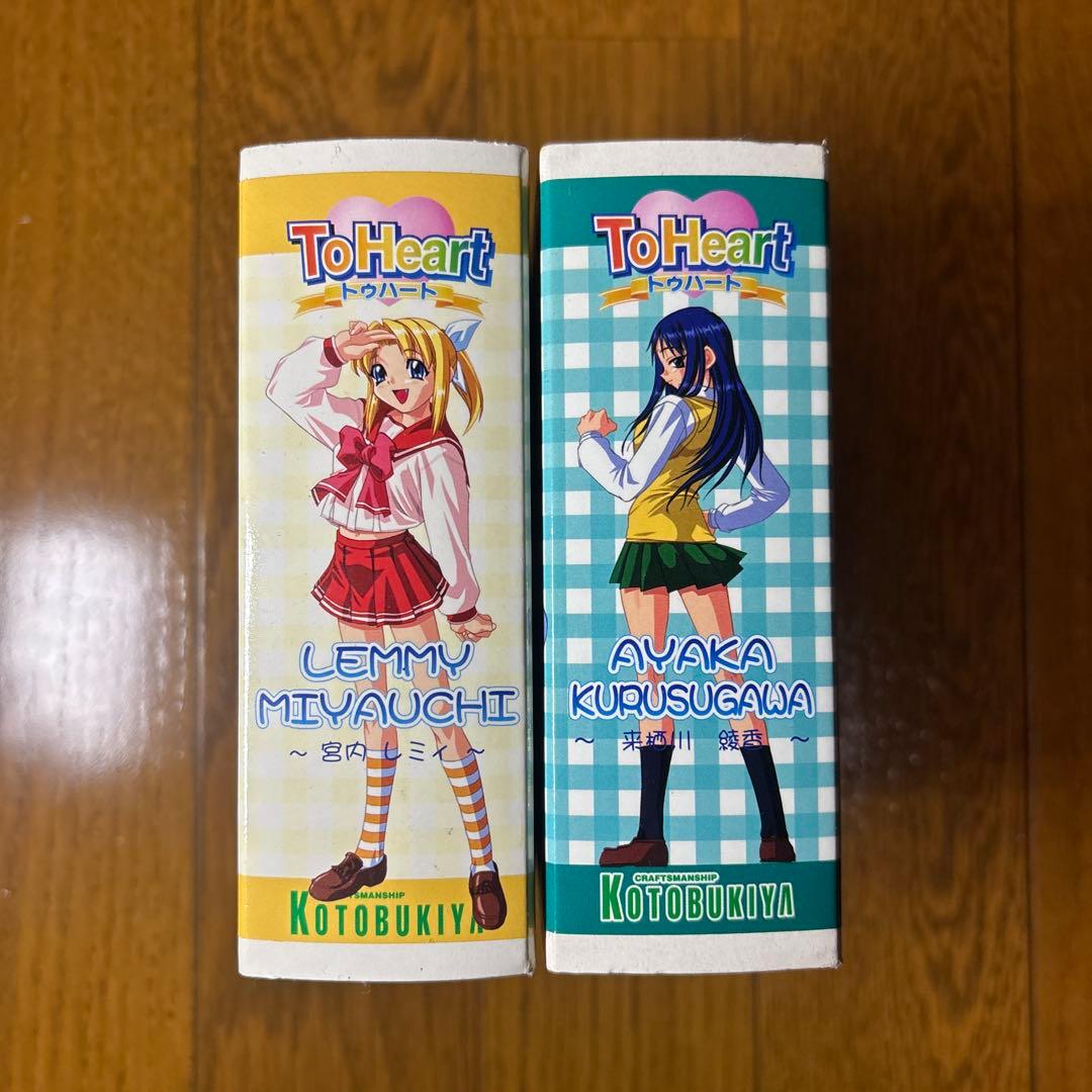 コトブキヤ　To Heart トゥハート　宮内レミィ　来栖川綾香　ガレージキット
