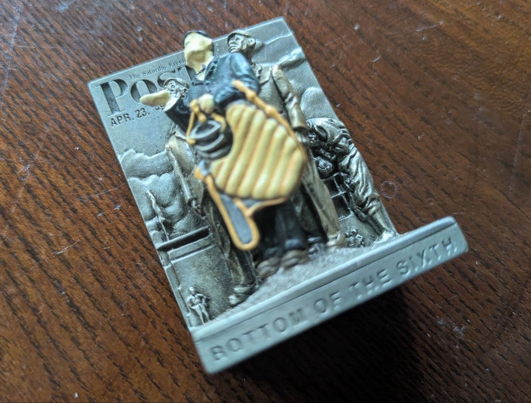 希少　ノーマン・ロックウェル　六回裏　野球　メジャーリーグ