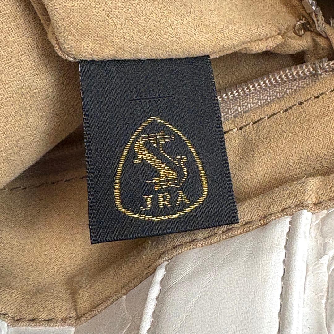 高級　ZAO ザオー　クロコハンドバッグ　パールホワイト　JRA認定