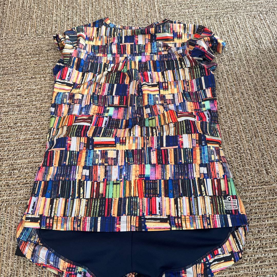 Admiral 書籍柄 テニスウェアセット Mサイズ