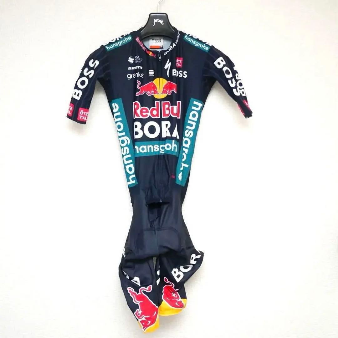 選手支給品 レッドブルボーラハンスグローエ ロードスーツ スキンスーツ プロ