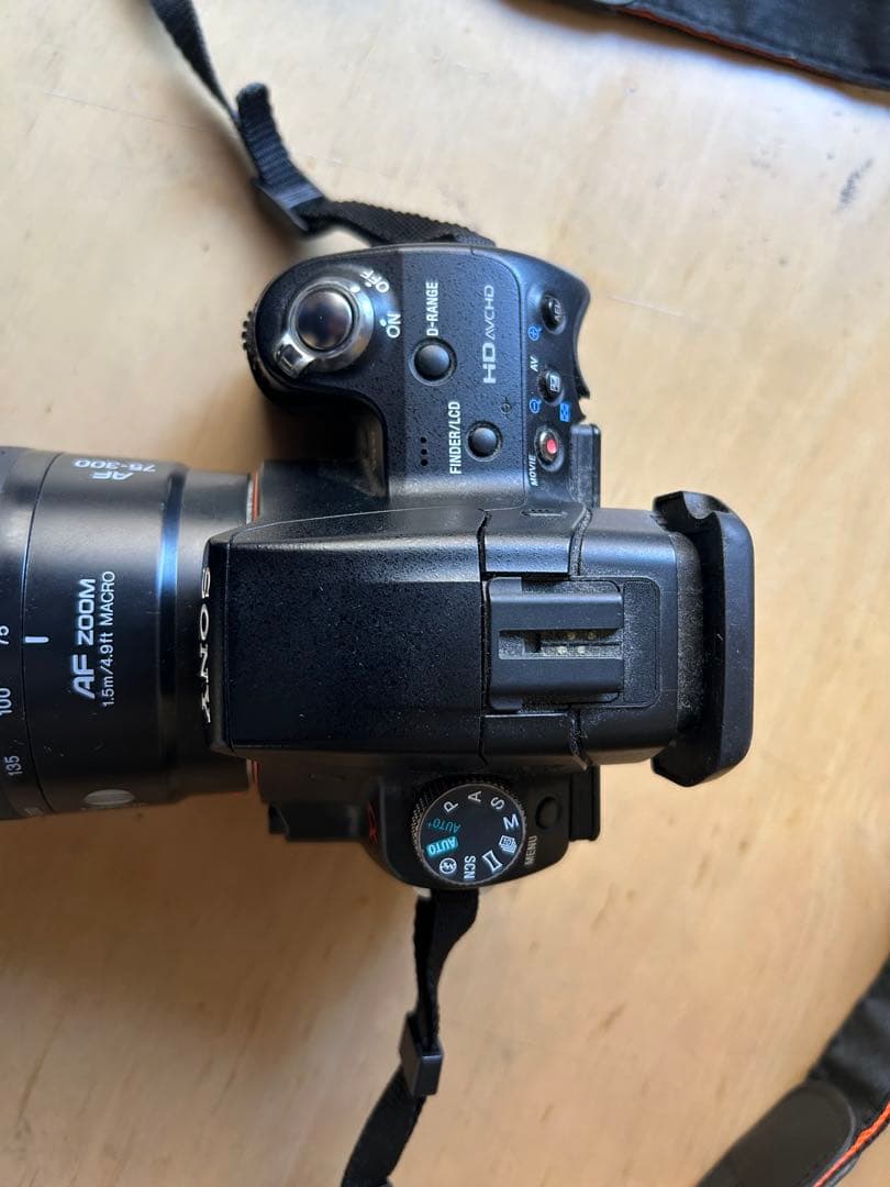 SONY α55 デジタル一眼レフ&ミノルタ300mmレンズセット　小型サイズ