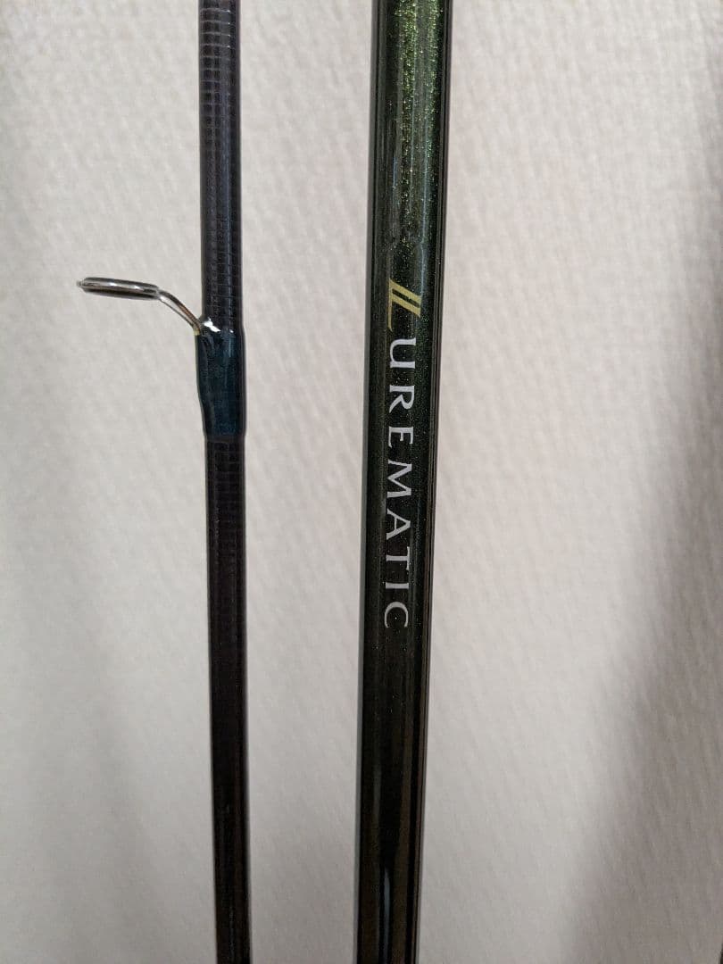 スピニングロッド2本　LUREMATIC S86ML＆BASS X 662LS