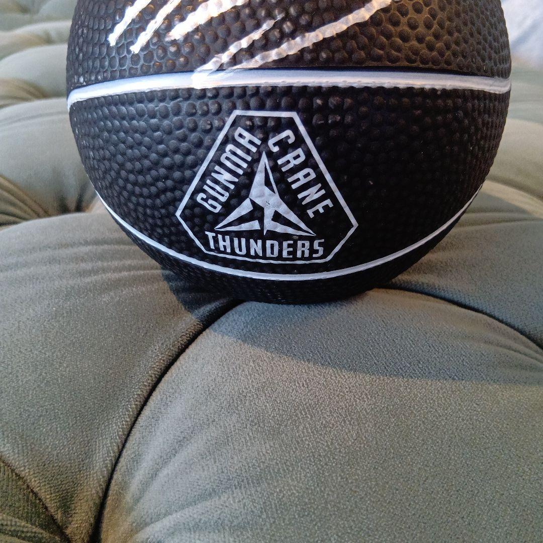 GUNDA CRANE THUNDERS 藤井祐眞選手サインミニバスケットボール