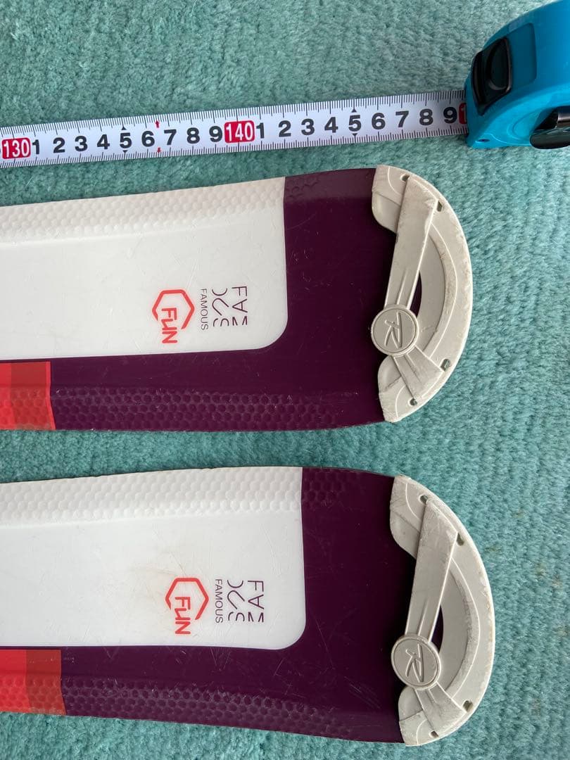 ロシニョール　ブーツ25.5 24.5〜25 スキー板150 2020年購入
