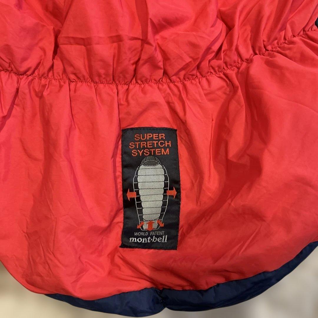 【美品】mont-bell モンベル burrow bag #5寝袋