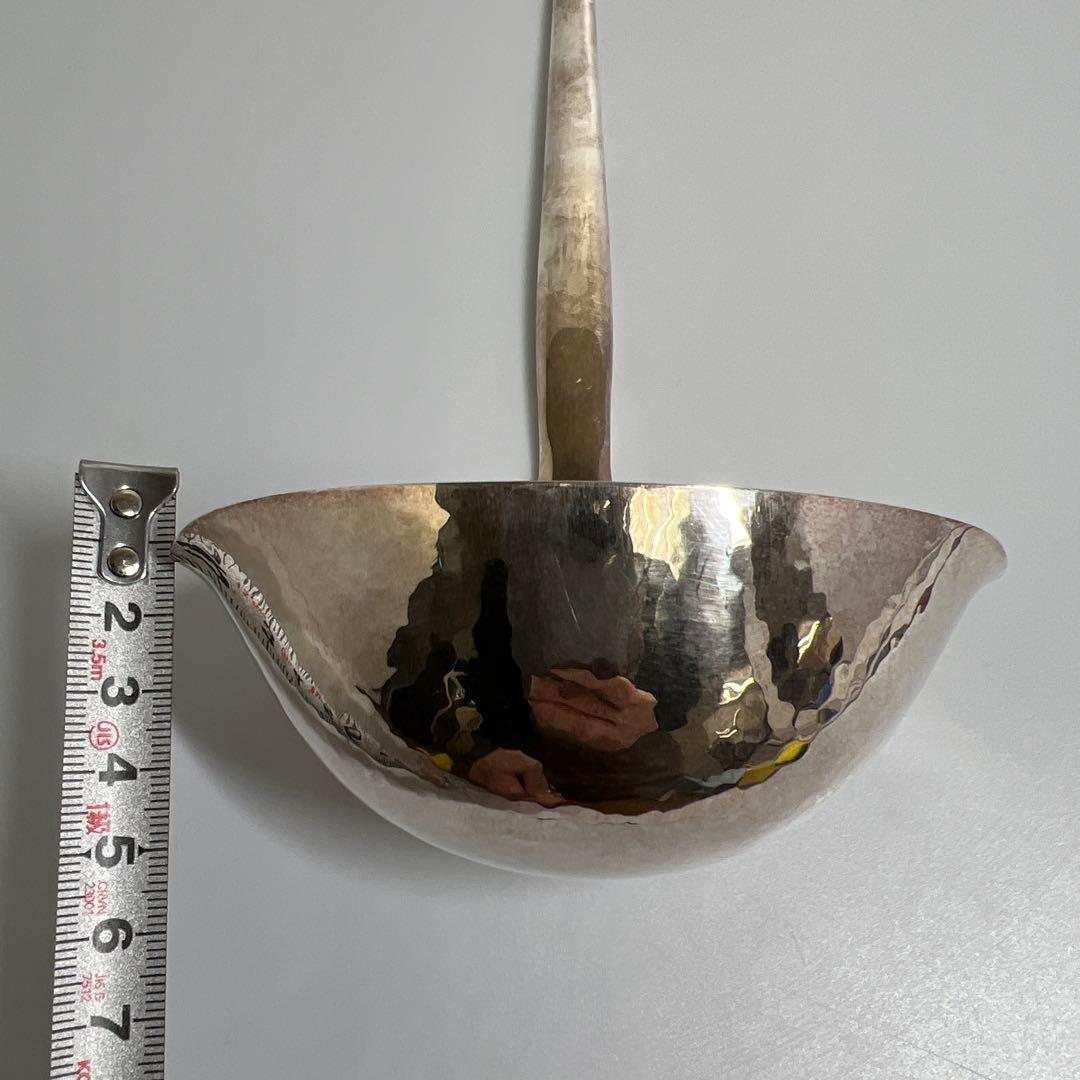 ジョージジェンセン激レアブロッサムsterling925 特大グレービーレードル