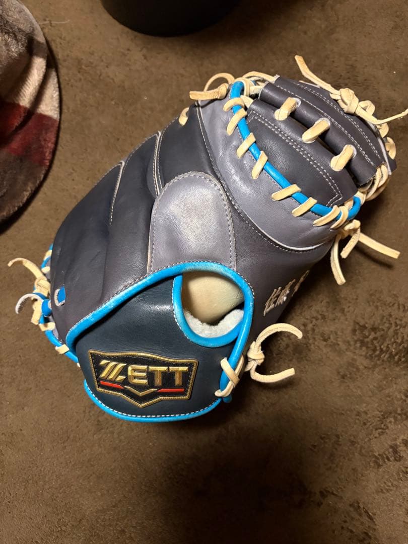 ZETT 軟式野球キャッチャーミット　中村悠平モデル