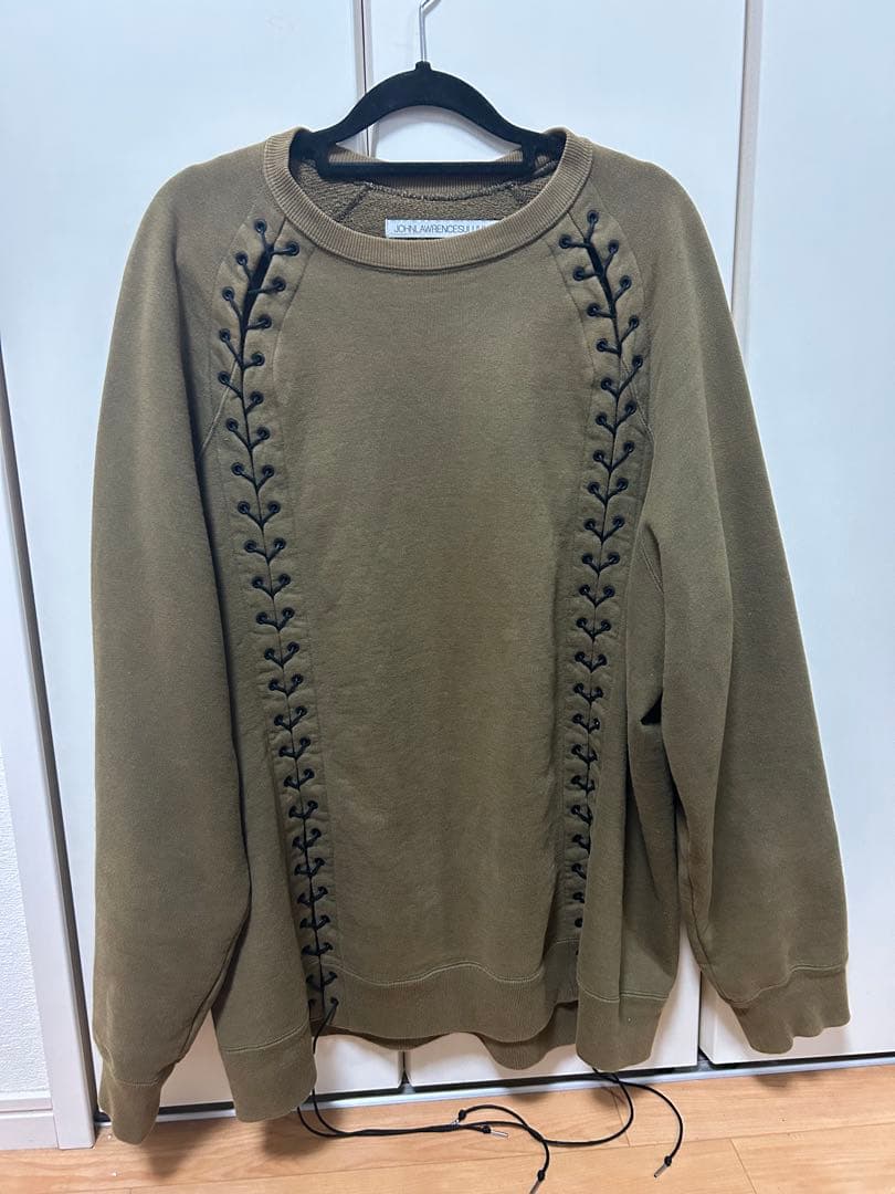 サリバン　レースアップスウェット