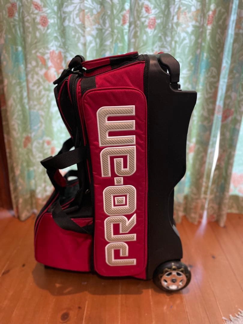 ボウリング　バッグ　カート　4ボール　キャリーバッグ　ABS