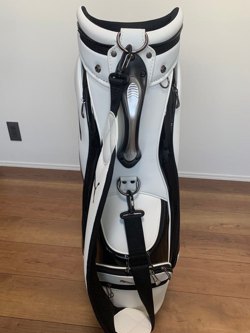 PUMA ゴルフバッグ ホワイト/ブラック