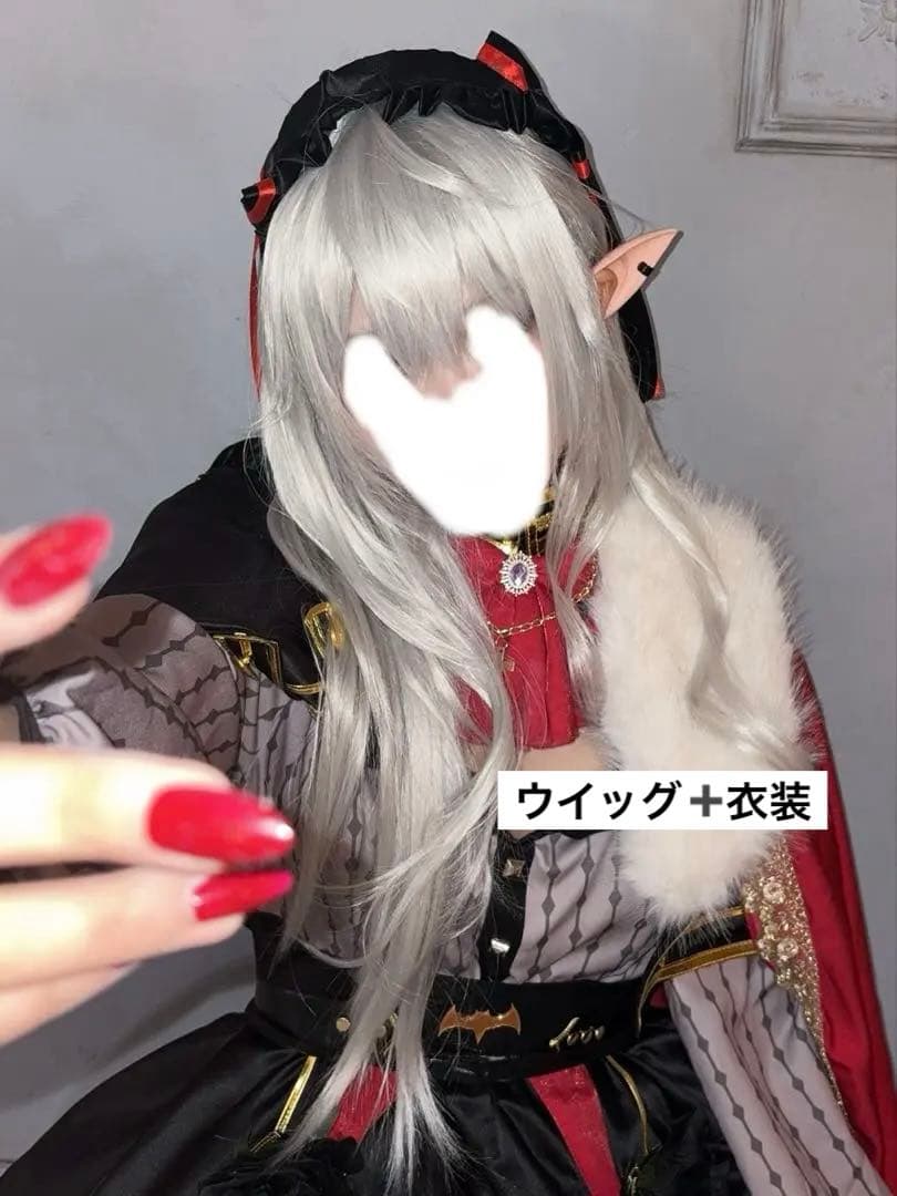 にじさんじ コスプレ サーニャ 衣装 ウイッグ XXL