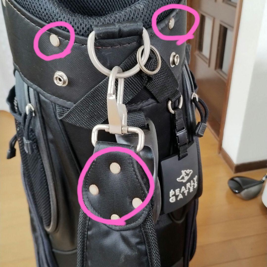 Y*様 PEARLY GATES 黒 キャディバッグ