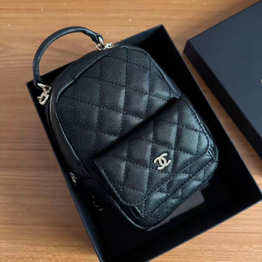 VIP限定 ノベルティ ミニバックパック　キルティングリュック ブラック