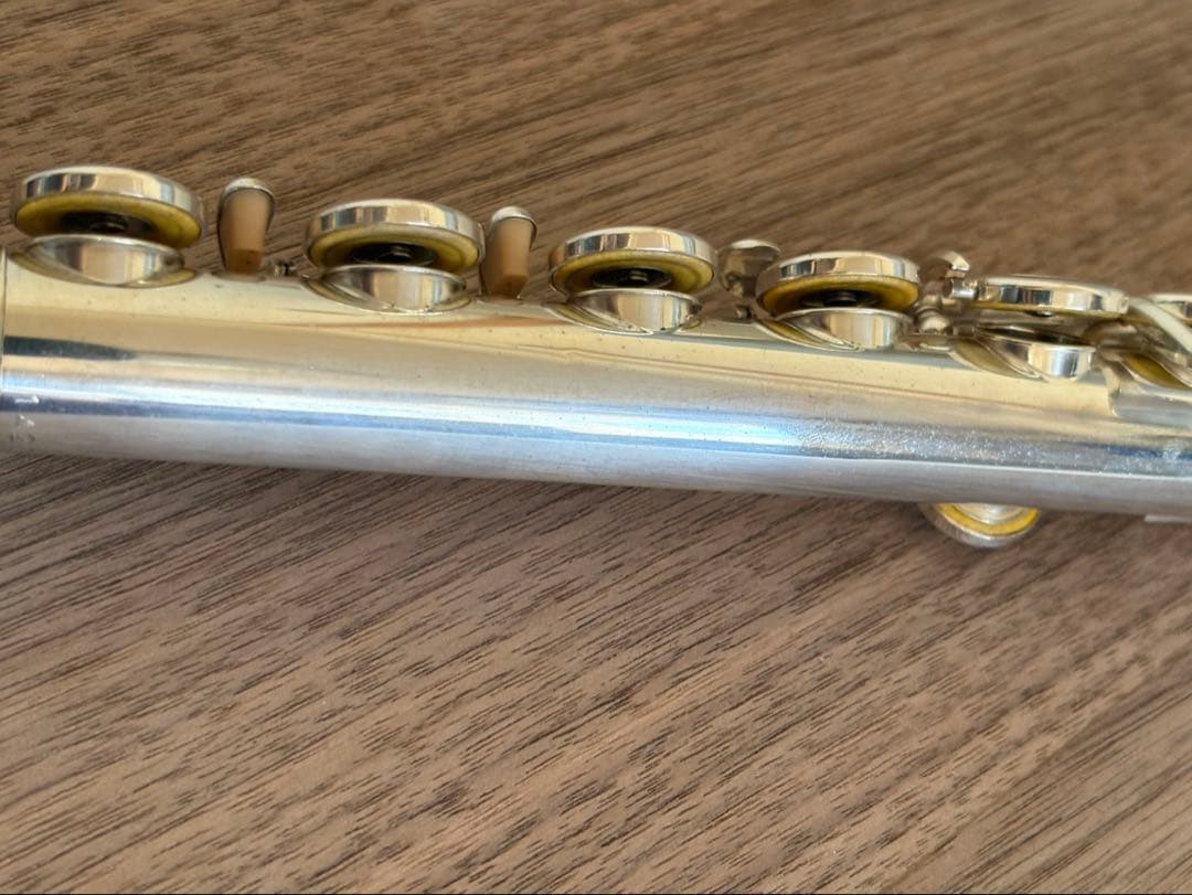 YAMAHA フルート本体 銀製 ケース付き