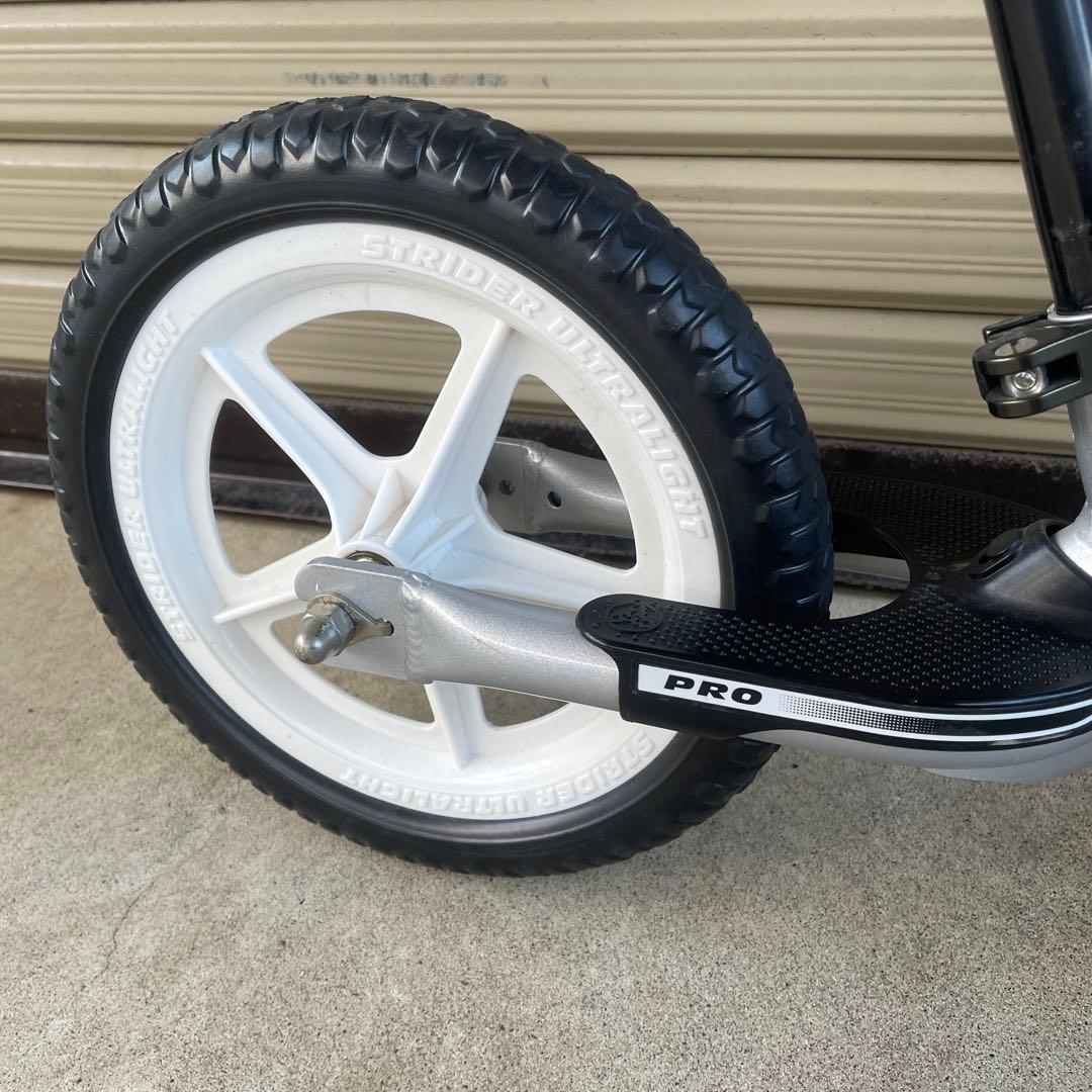 極美品STRIDER 12 PRO silver ストライダー12プロ シルバー