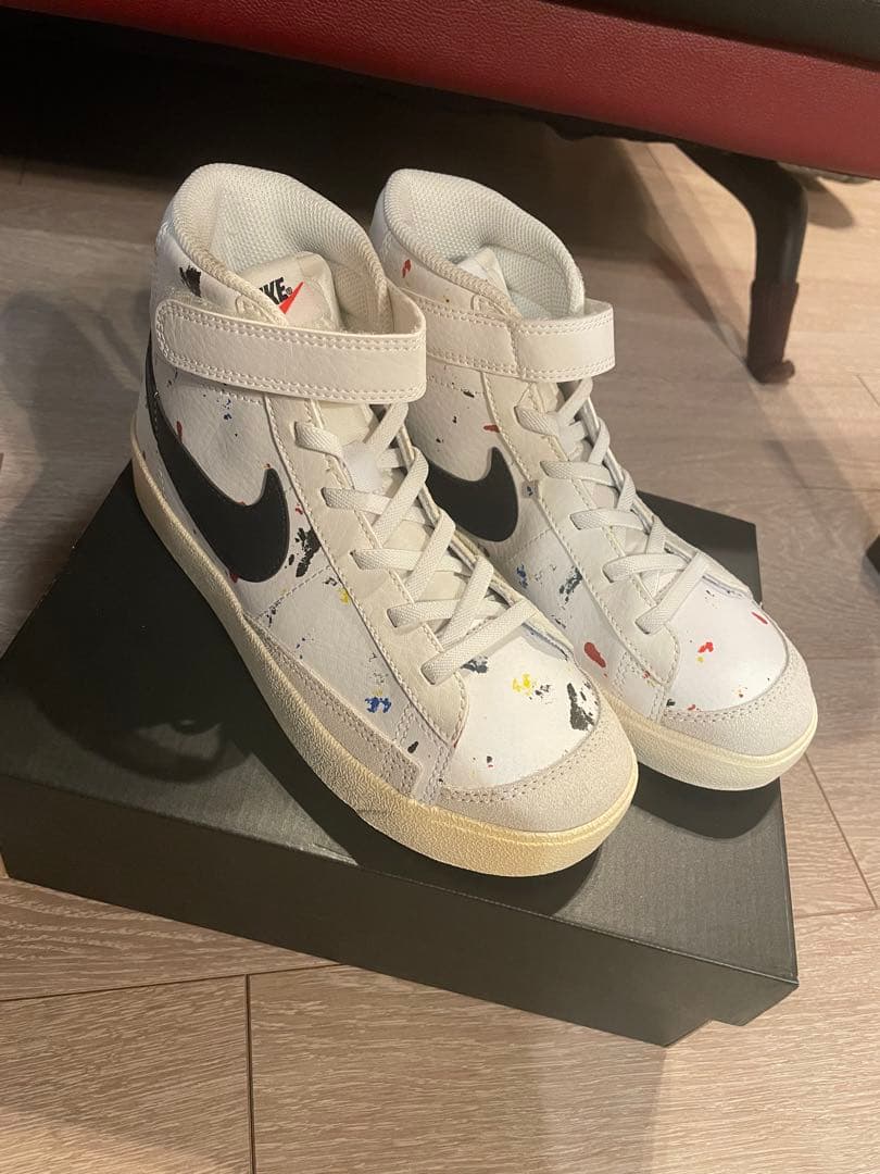 Nike ハイカットスニーカー ホワイト22㎝ キッズ 子供用