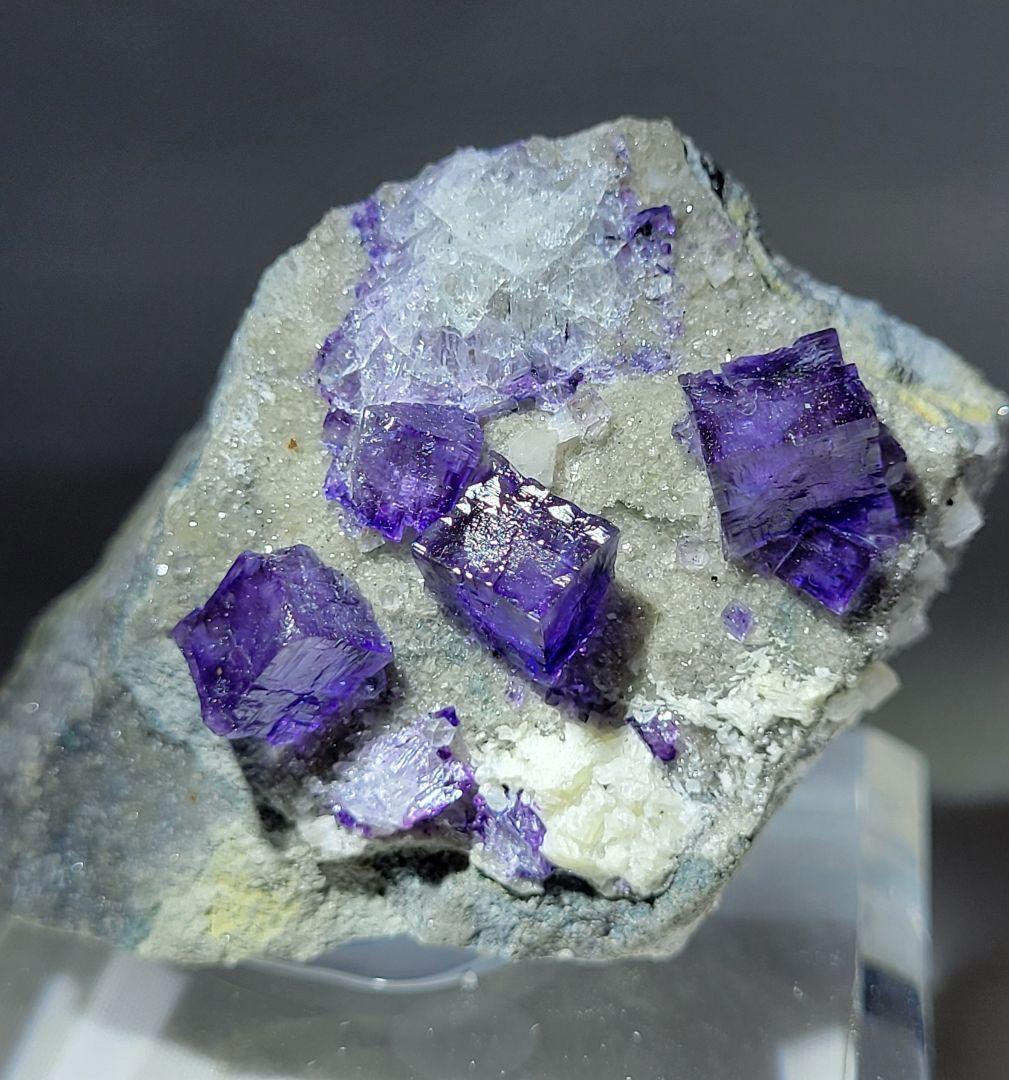 フローライト エルムウッド Elmwood 鉱物標本