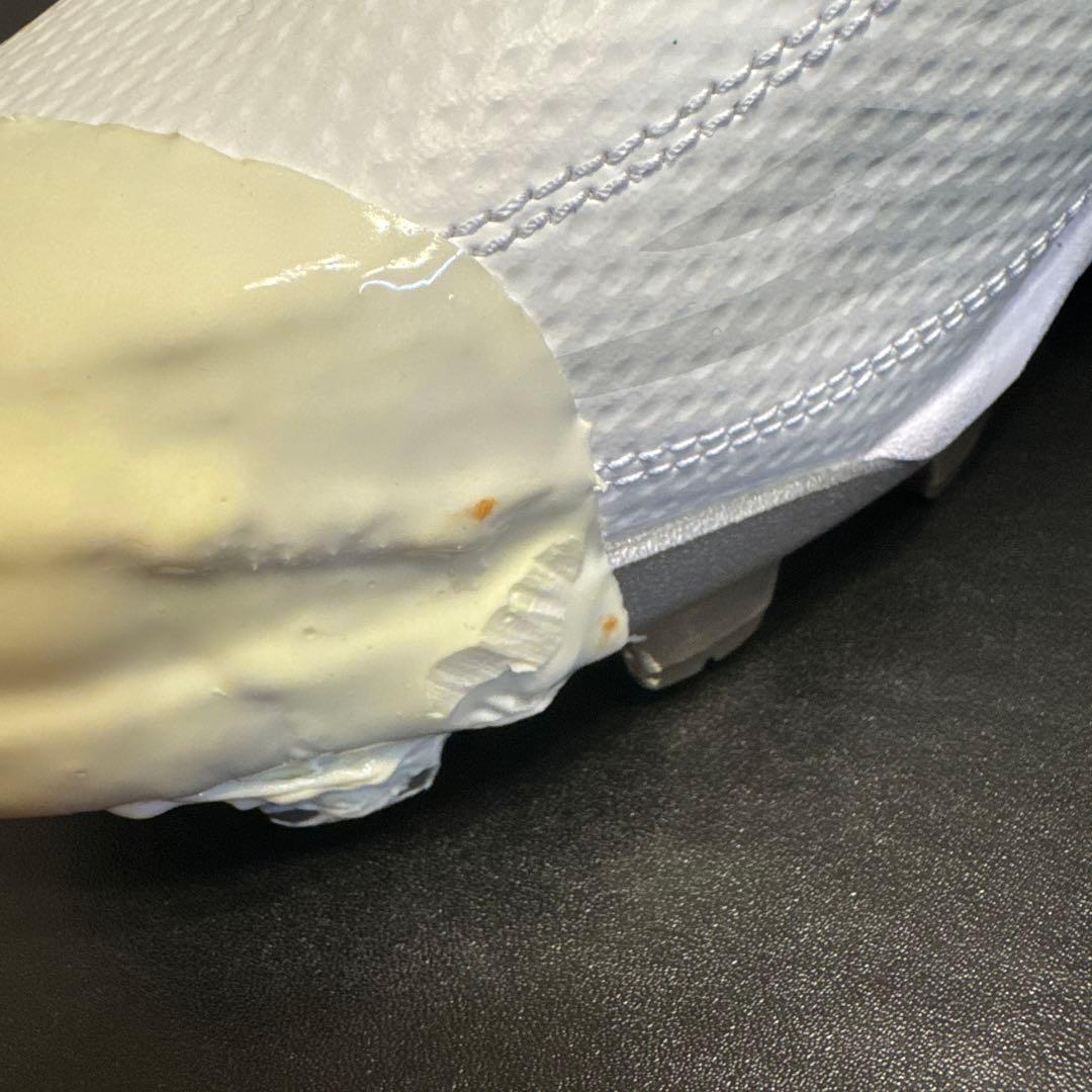 SSK スパイク 白 ブロックソール 3本ベルト プロエッジ ESF4100VW