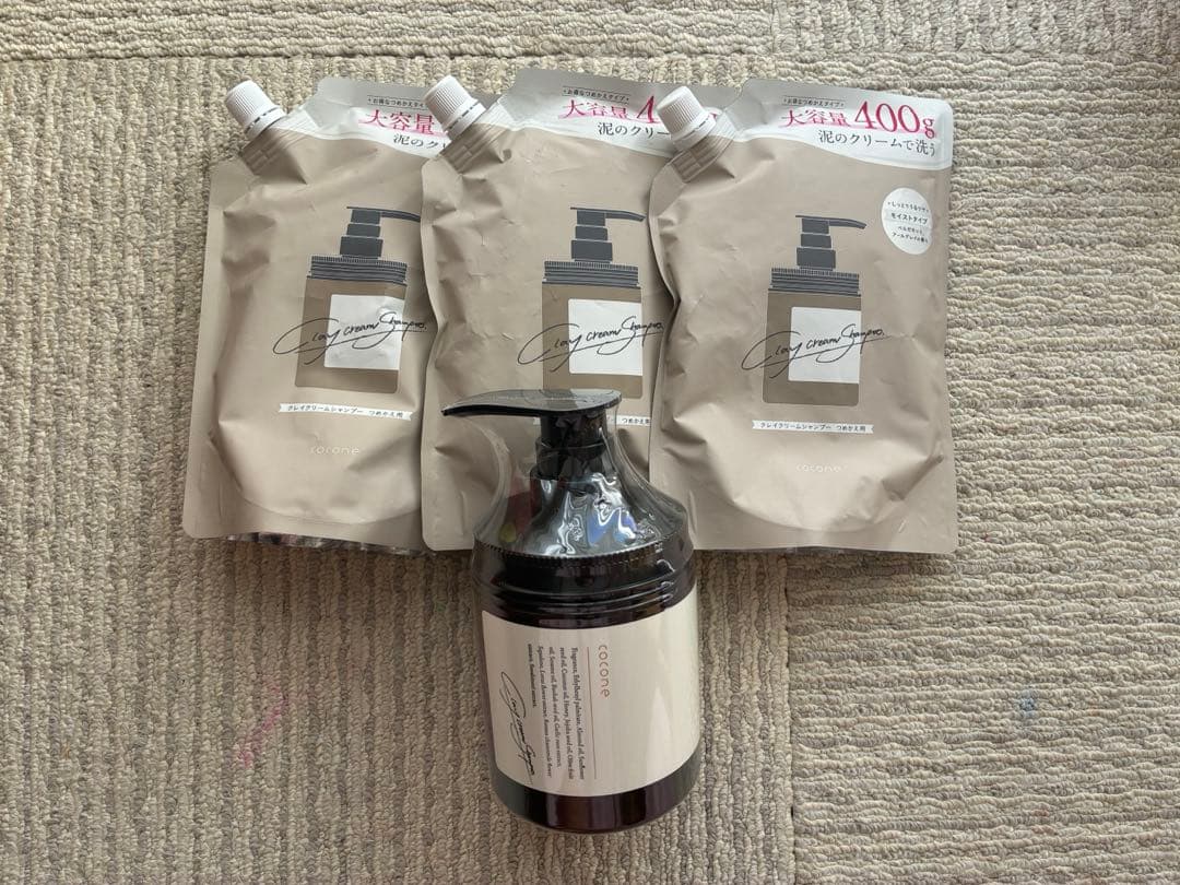 み*ん様 cocone シャンプー 本体➕詰め替え用3個