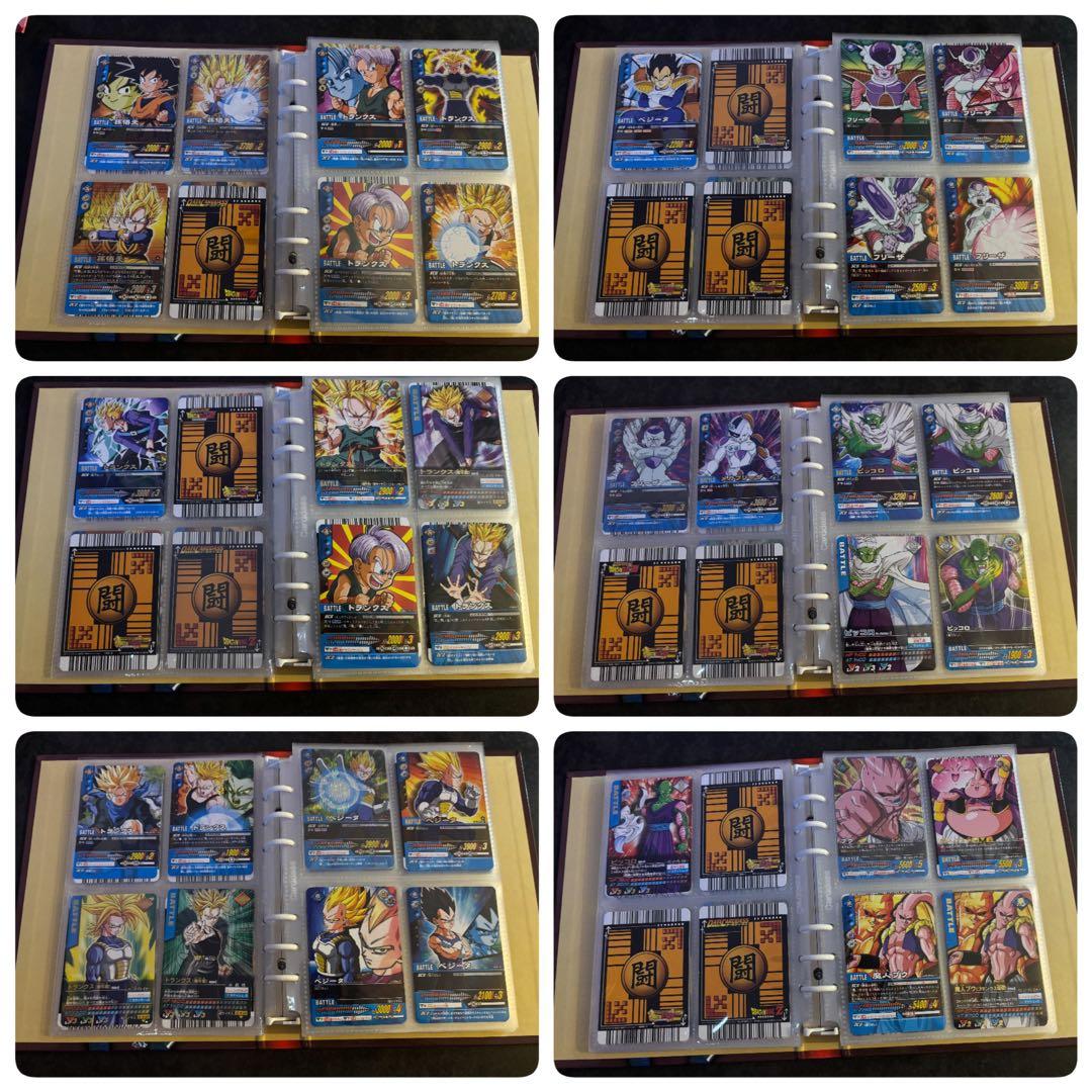 ドラゴンボールZ、2、爆裂インパクトデータカードダス　コレクションまとめ売り