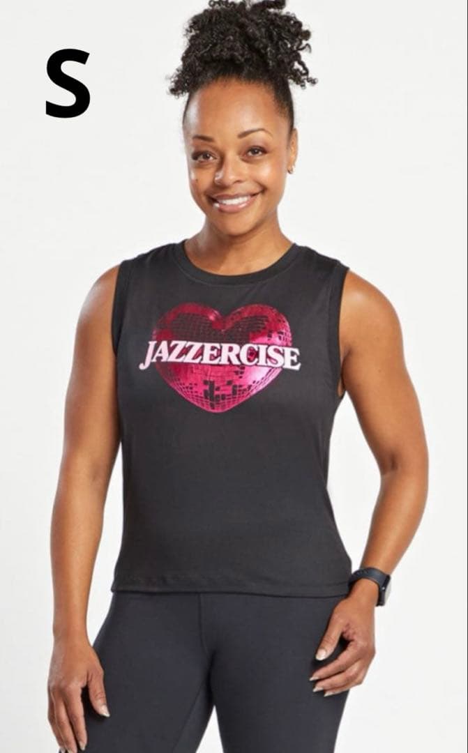 ジャザサイズ　jazzercise タンクトップS