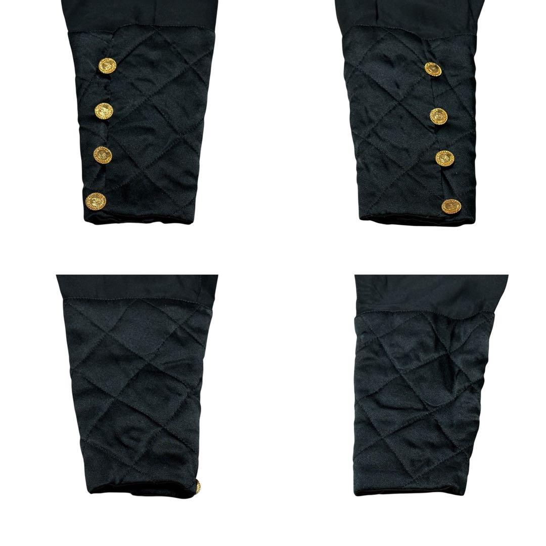 CHANEL シャネル マトラッセ ボタン シャツ ブラウス