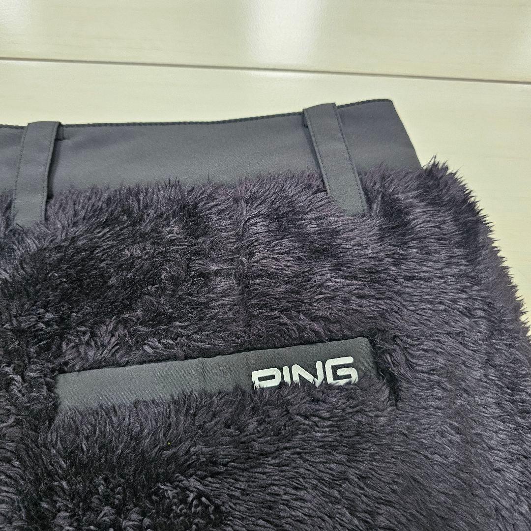 PING レディース 新品【LL】セットアップ ボア フリース スカート 上下