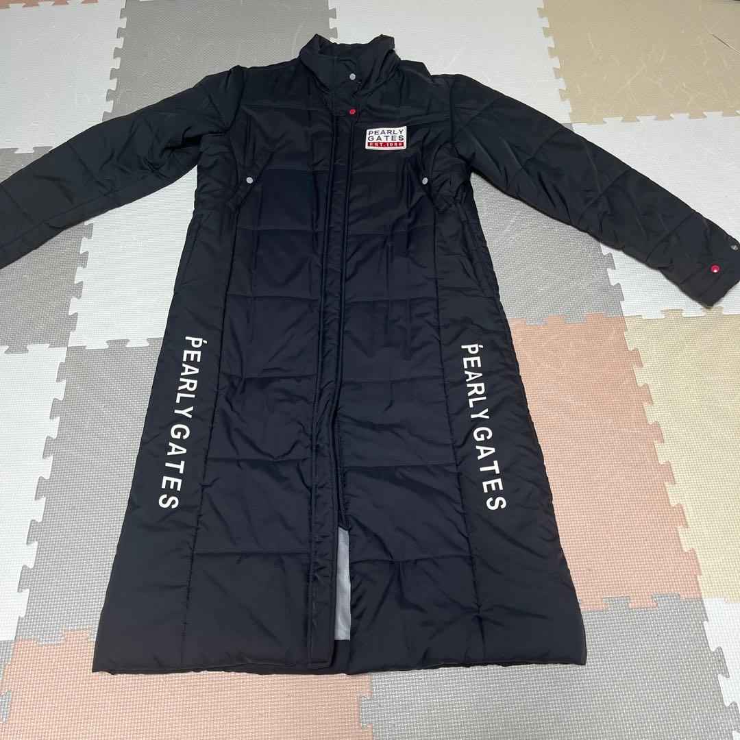 PEARLY GATES ロゴ入り　ロングベンチコート