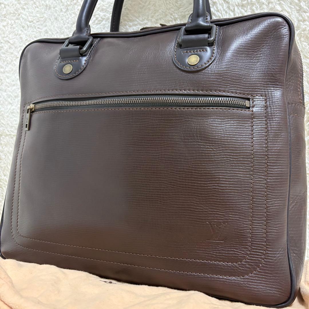 美品　ルイヴィトン　ユーロン　ユタ　ビジネスバッグ　トートバッグ　レザー　本革
