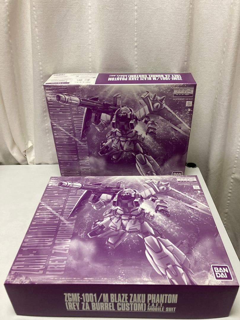 ＭＧ 1/100 ブレイズザクファントム／レイ・ザ・バレル専用機×２