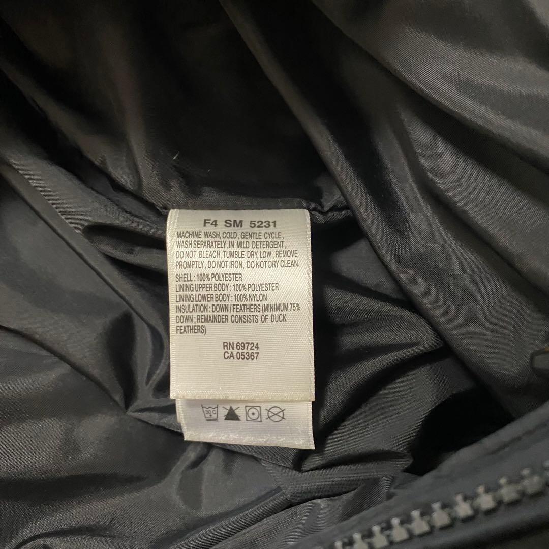 00s Columbia 短丈 down puffer jacket y2k 黒