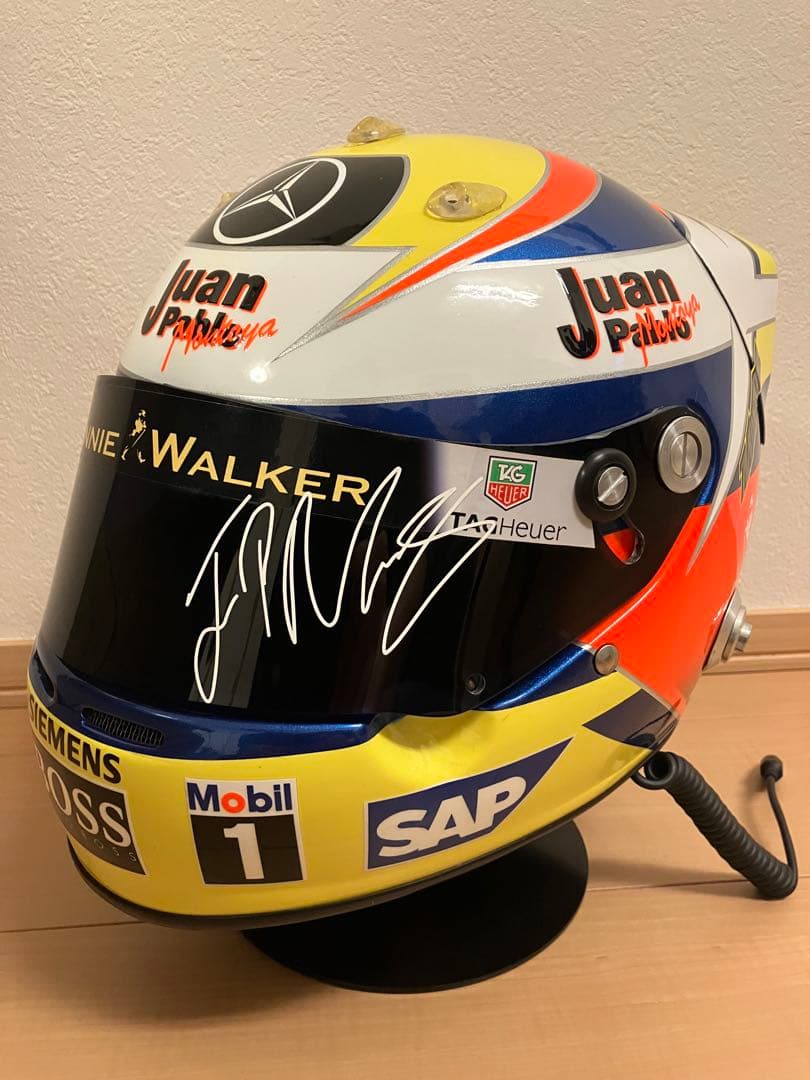 JPモントーヤ レプリカヘルメット、マクラーレンメルセデス2005