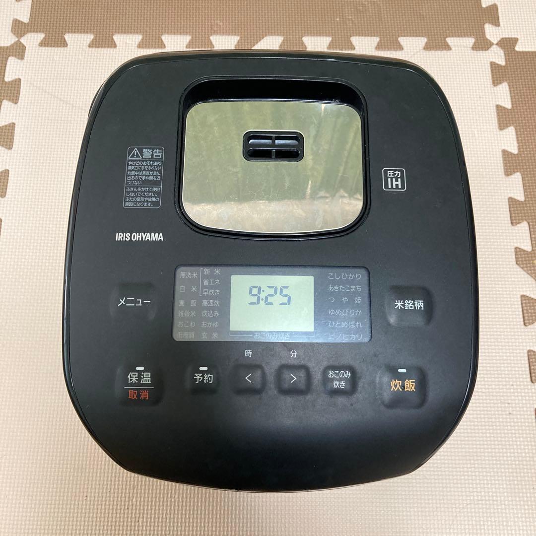 IRIS OHYAMA 圧力IH炊飯器 一升ブラックRC-PD10-B