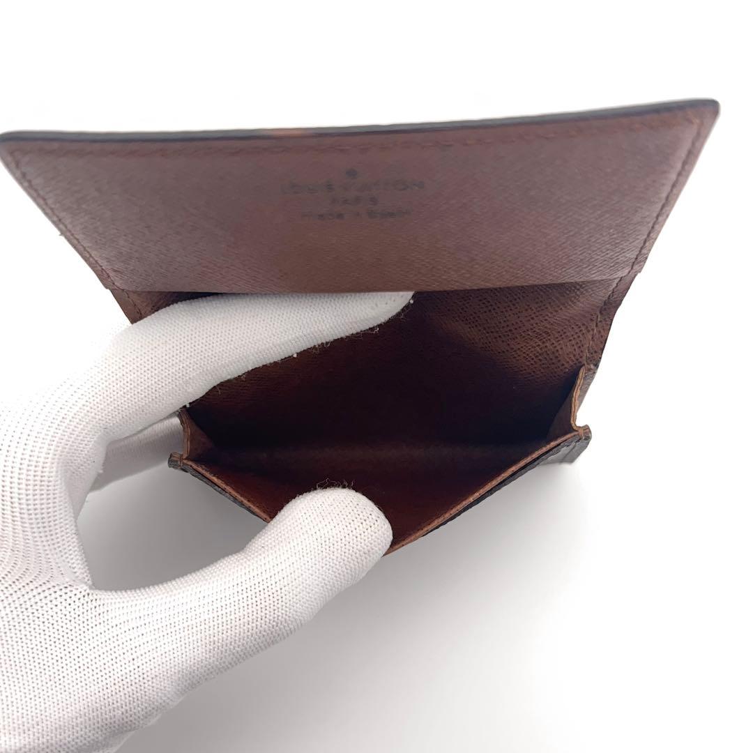 ルイヴィトン　アンヴェロップ　カルトドゥヴィジット　モノグラム　名刺入れ