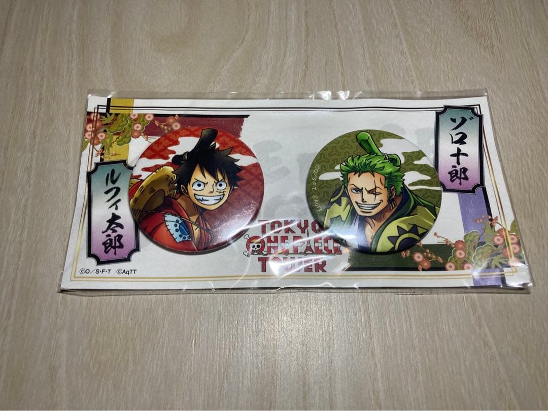 東京ワンピースタワー　ワノ国缶バッジセット