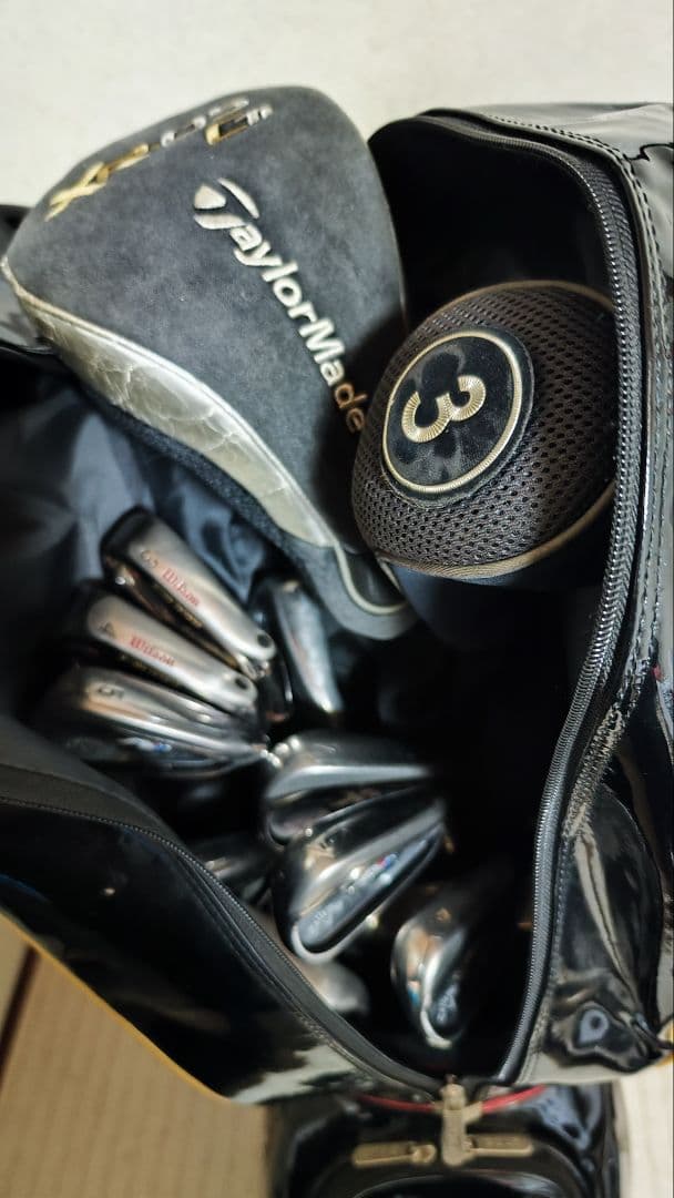 adviser ゴルフバッグとクラブフルセット