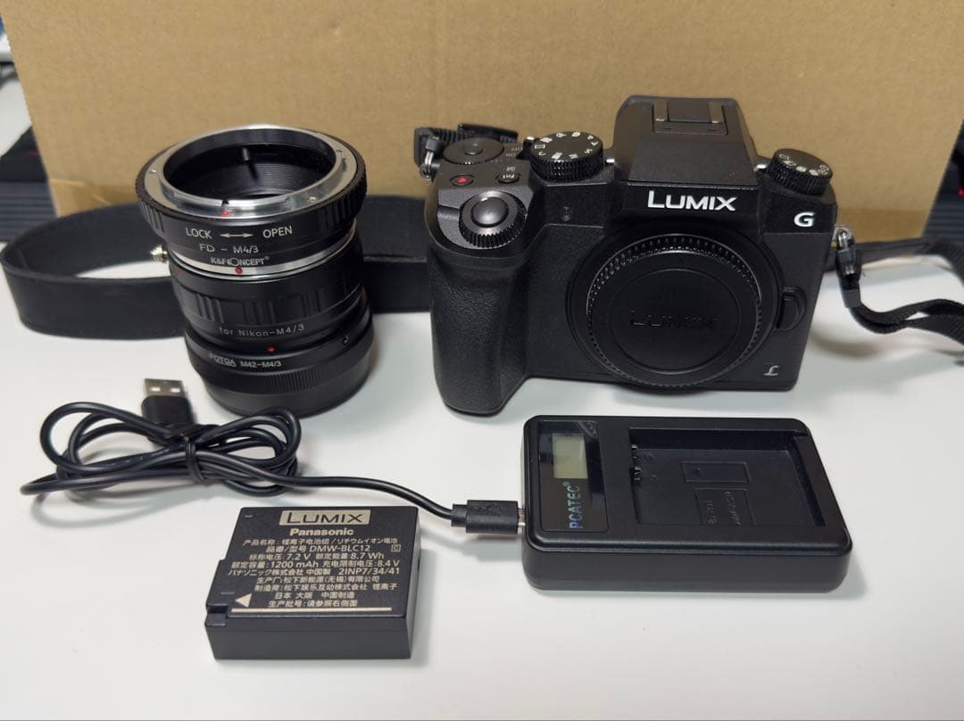 LUMIX DMC-G7 シャッター回数3759回