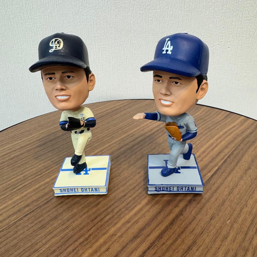 大谷翔平 ボブルヘッド エンゼルス ドジャース　2体セット