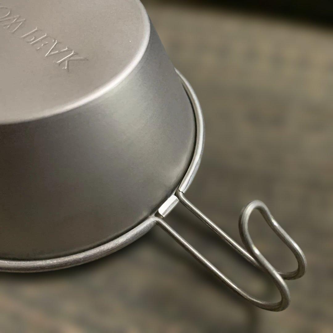 スノーピーク　チタンシェラカップ　旧ロゴ　大文字　ヤマコウ　廃盤品