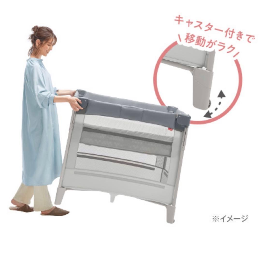 【美品❣️】アップリカ　ベビーベッド　ココネルエアーAB⭐︎